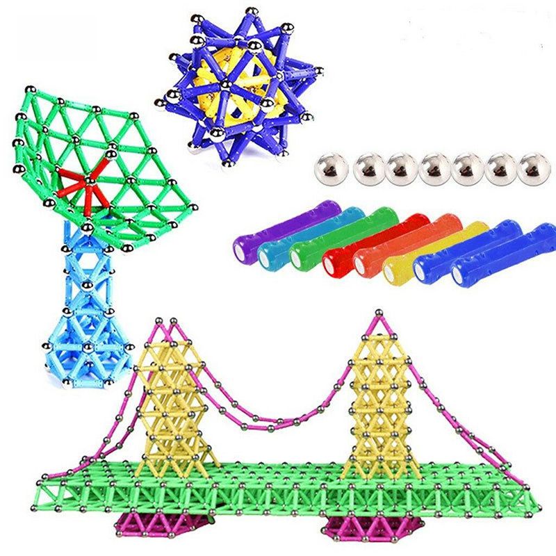 Bộ Đồ Chơi Xây Dựng Gắn Nam Châm Cho Bé