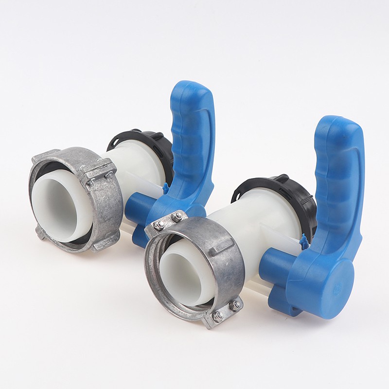 Van Hình Bướm 1000L DN50 75Mm Liter 62Mm Sang Đầu Đực 2 Inch