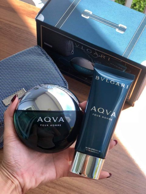 Set nước hoa nam chính hãng BVL Aqua Pour Ho me 100ml | BigBuy360 - bigbuy360.vn