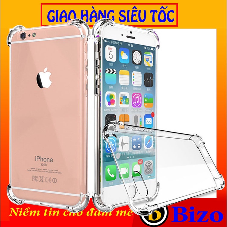 [CHỐNG SỐC - PHÁT SÁNG] Ốp điện thoại mềm trong suốt chống sốc cho IPhone 6s 6 7 8 Plus XS Max XR 11 11PRO 11PROMAX