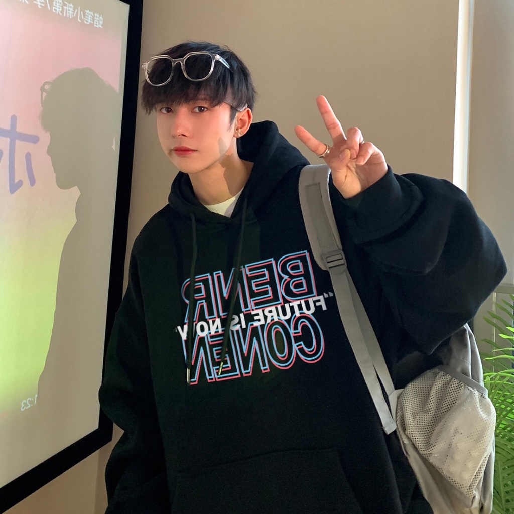Áo Hoodie , Áo Nỉ Bông In Chữ BENRCONEN Cực Hot From Rộng Phong Cách Hàn Quốc | BigBuy360 - bigbuy360.vn