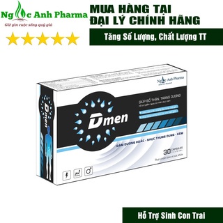 Dmen tăng cường sinh lý, tăng chất lượng tinh trùng