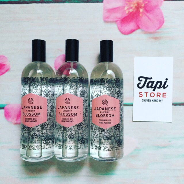 Xịt thơm toàn thân The Body Shop Japanese Cherry Blossom Fragance Mist