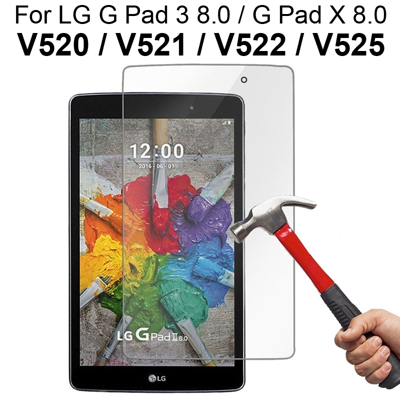 Screen protector for LG G Pad 3 8.0 V520 Miếng dán màn hình GPad X 8.0 inch V521 V522 V525 kính cường lực