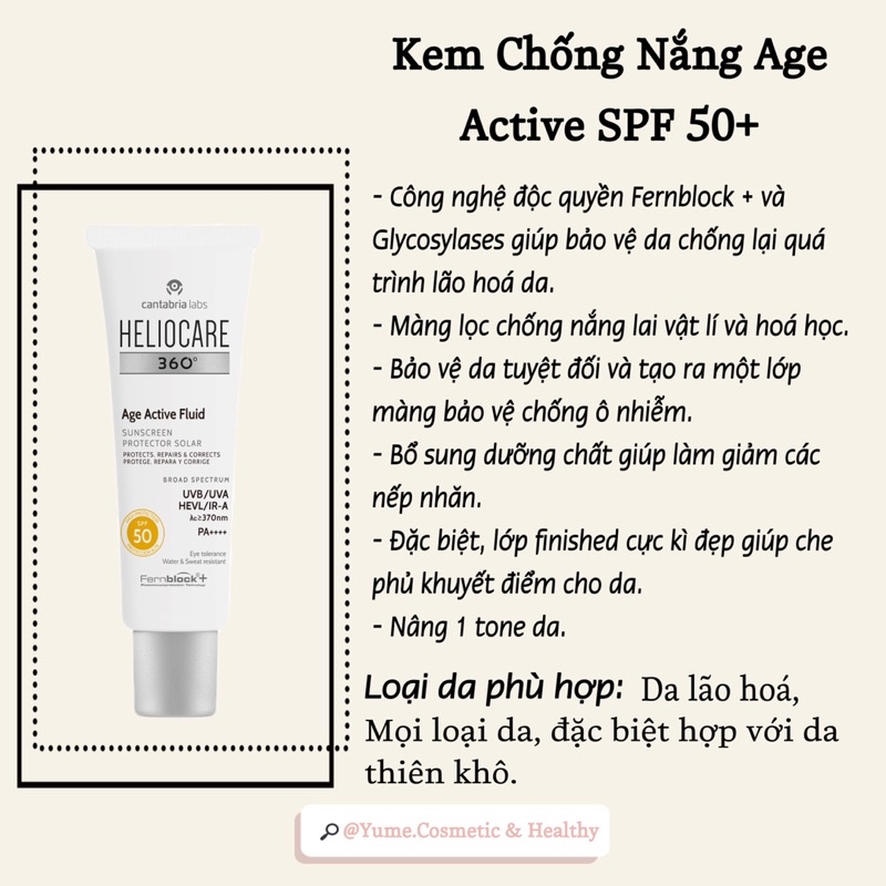 Kem chống nắng Heliocare
