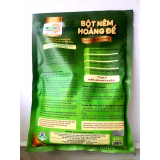 BỘT NÊM THUẦN CHAY HOÀNG ĐẾ LOVING