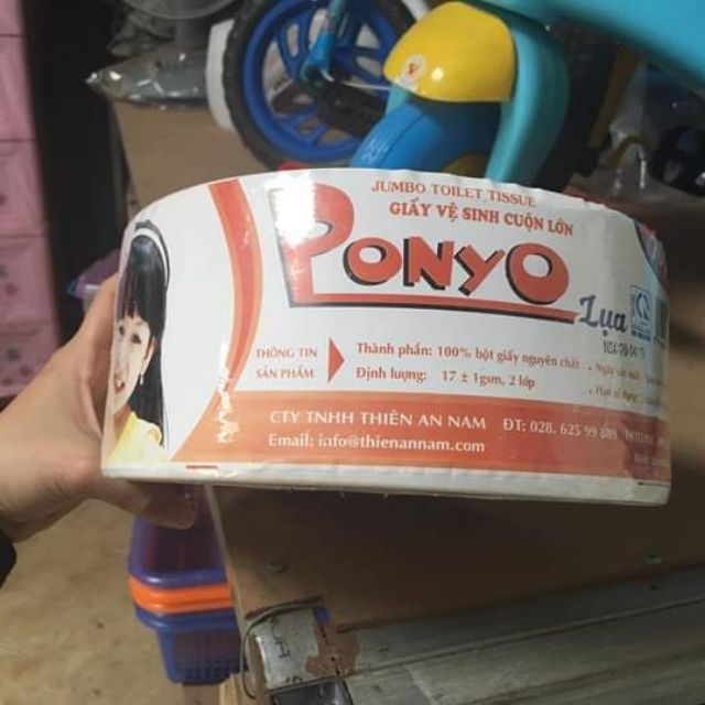 cuộn Giấy vệ sinh Ponyo loại lớn