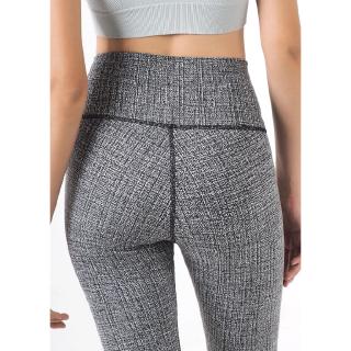 Legging 7/8 vải dệt muối tiêu