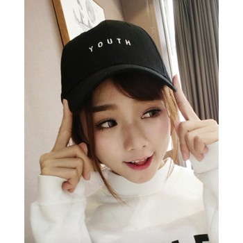 Nón kết chữ YOUTH NK439 (màu đen) - Muasamhot1208