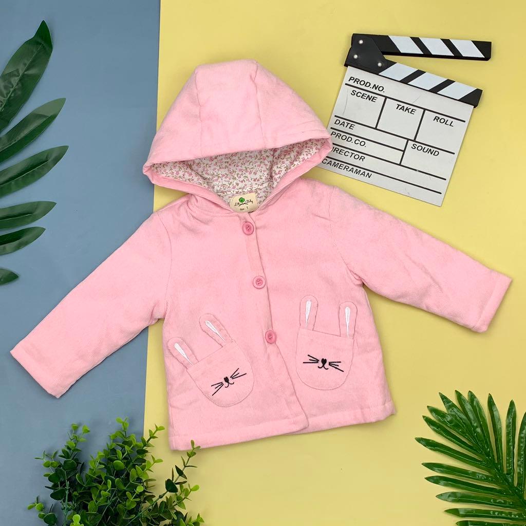 Áo nhung trần bông lót thô hoa LITIBABY size 1/5