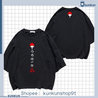 Áo Phông Tay Lửng Itachi Uchiha, Anime Naruto Nam Nữ Đủ Size