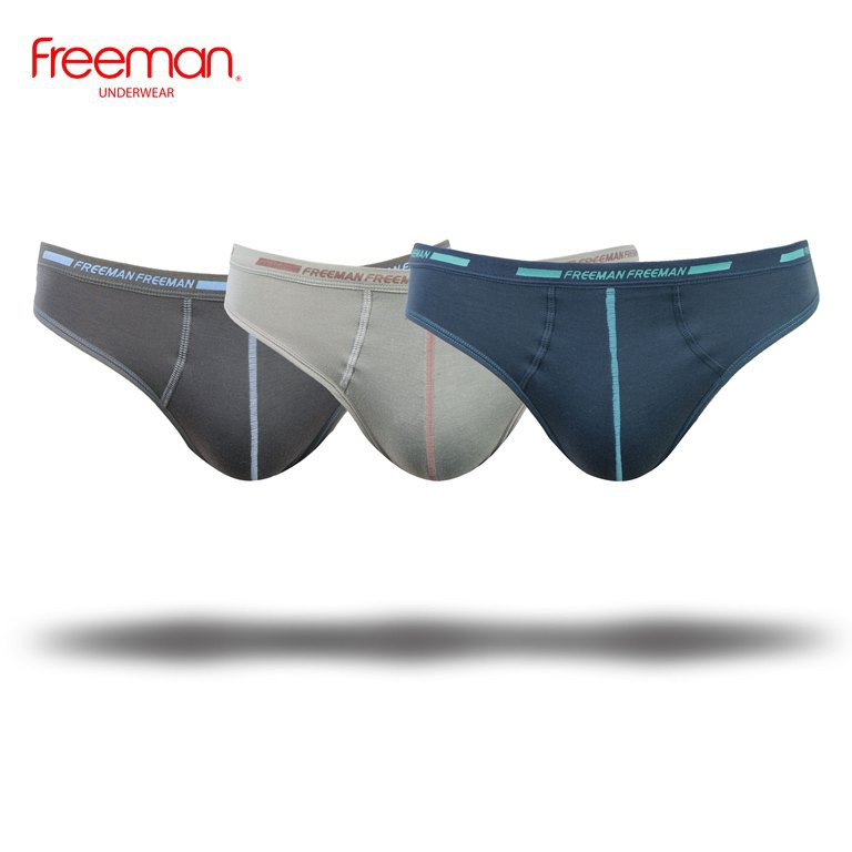 [FREEMAN] Combo 3 quần lót nam - chất liệu cotton BO758