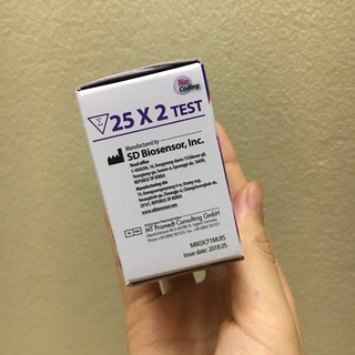 Que thử đường huyết SD Code free- Bio Sensor 50 que/ hộp ( Hàng chính hãng)