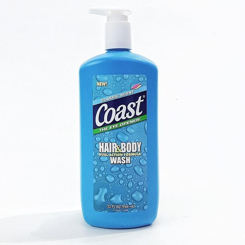 Sữa Tắm Coast 2in1 946ml - Nhập Khẩu Chính Hãng Mỹ - Chai 946ml Mẫu Mới Có Vòi