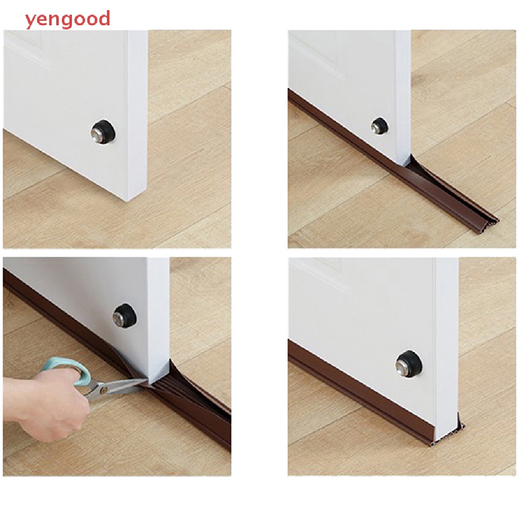 Dải Chặn Đáy Cửa Bằng PVC Cách Âm Chống Bụi / Thời Tiết Tiện Dụng