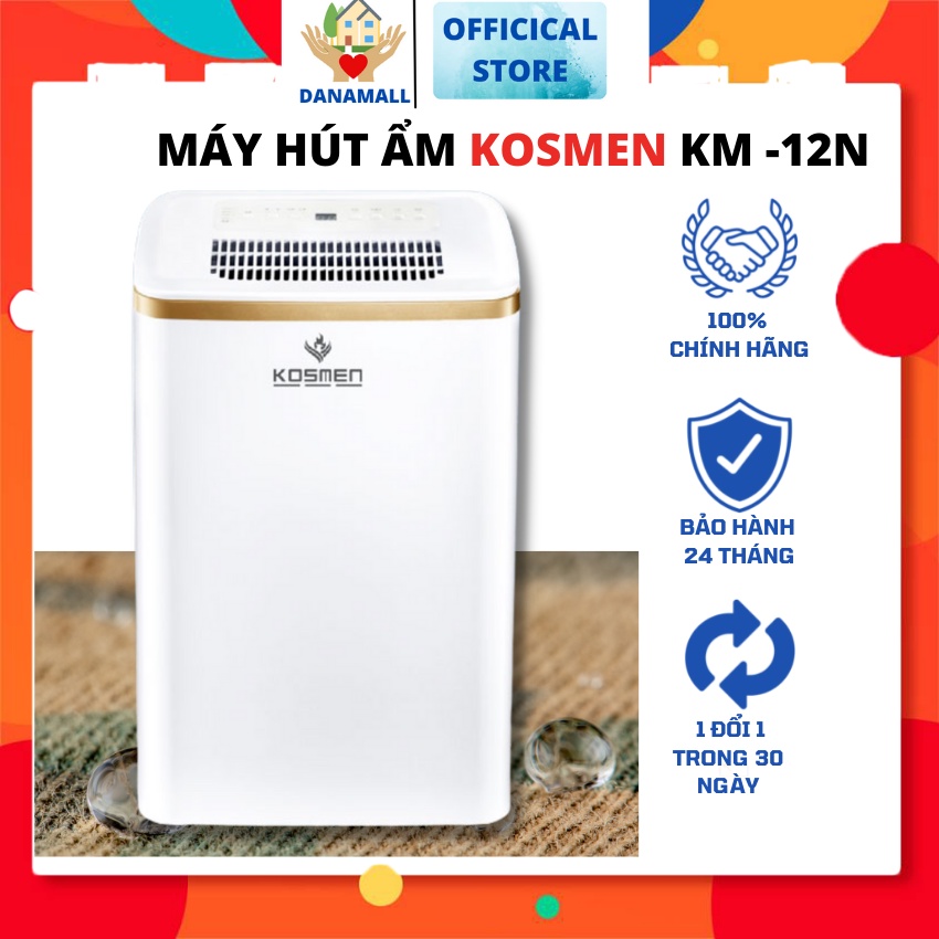 Máy hút ẩm dân dụng Kosmen KM-12N