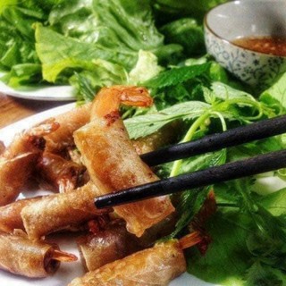 Chả ram tôm đất Bình Định