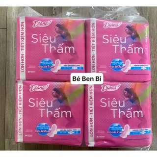 Băng Vệ Sinh Diana siêu thấm siêu mỏng cánh 20 miếng/gói