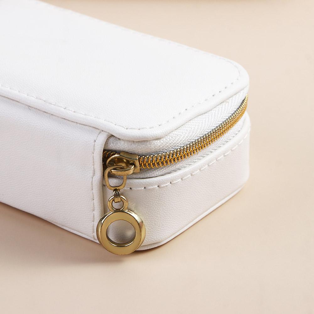 ANEMONE Hộp Đựng Trang Sức Bằng Da PU Đa Năng Tiện Dụng