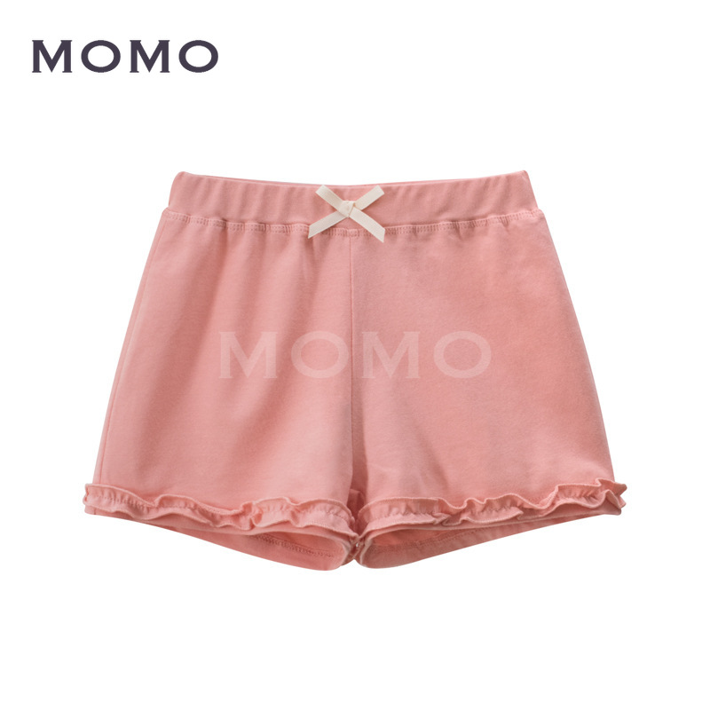 Quần Short Cotton Trơn Màu Xinh Xắn Dành Cho Bé Gái 2-9 Tuổi