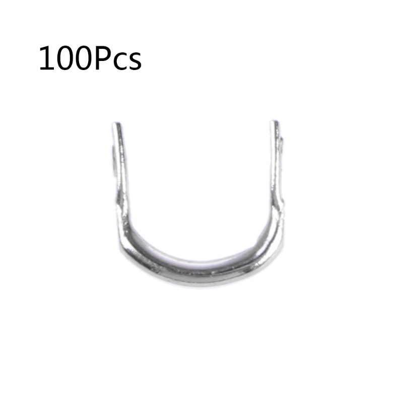 Set 100 Khoen Inox Hình Chữ U Chuyên Dụng Cho Câu Cá