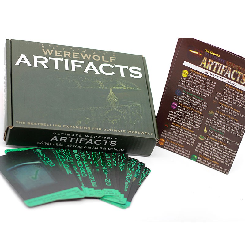 Bộ Bài Ma sói Artifact Việt Hóa, Ma Sói Ultimate Mở Rộng 44 Lá Bài Mới