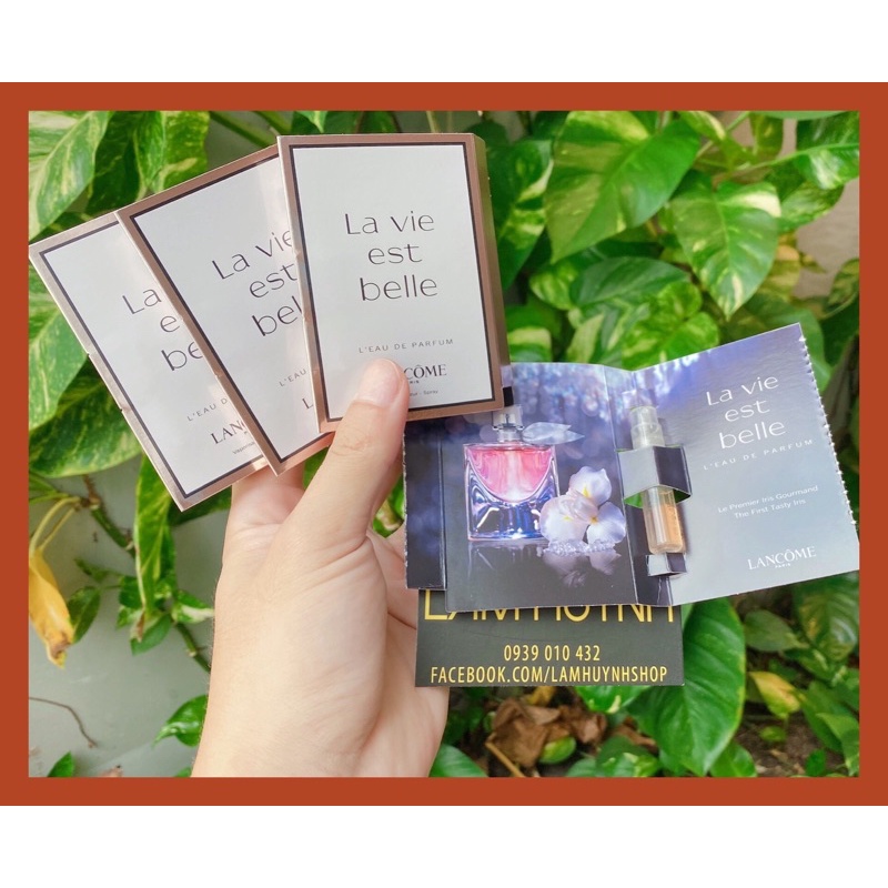 Vial nước hoa LA VIE EST BELLE edp 1,2ml