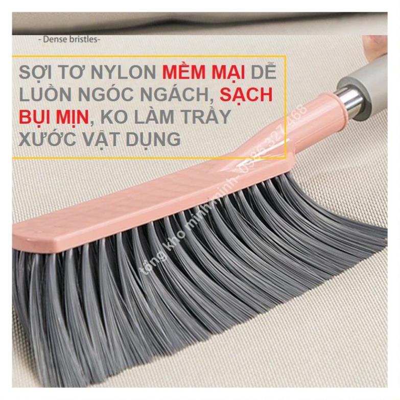 Chổi phủi bụi thảm, Sofa , ô tô, giường chiếu🔔SỢI TƠ SIÊU MỀM, SẠCH BỤI MỊN, TAY CẦM THÉP🔔