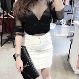 Áo bra von satin (Áo lót vải phi bóng)