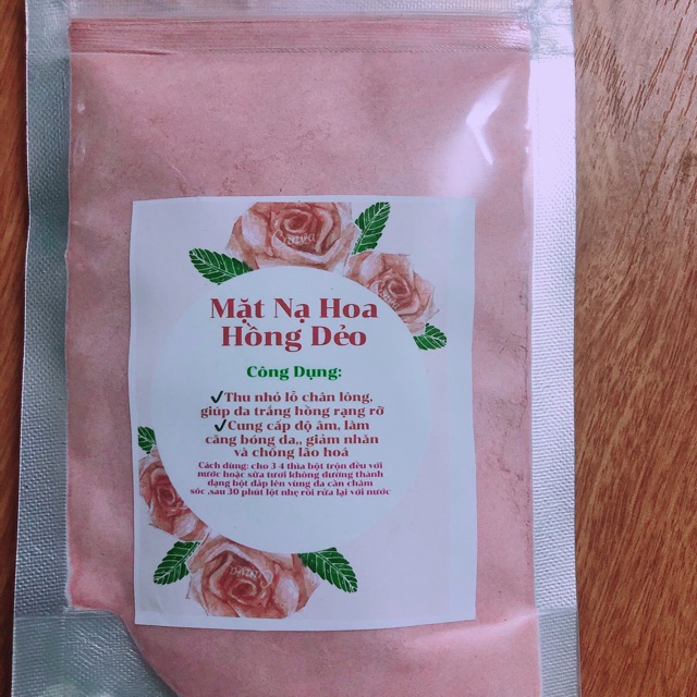 Mặt nạ hoa hồng dẻo (túi 100g)