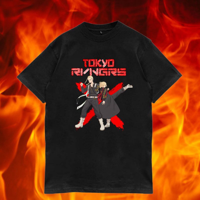 [ Sale] Áo phông Tokyo Revengers Kaos Anime ngắn tay cực ngầu giá tận xưởng