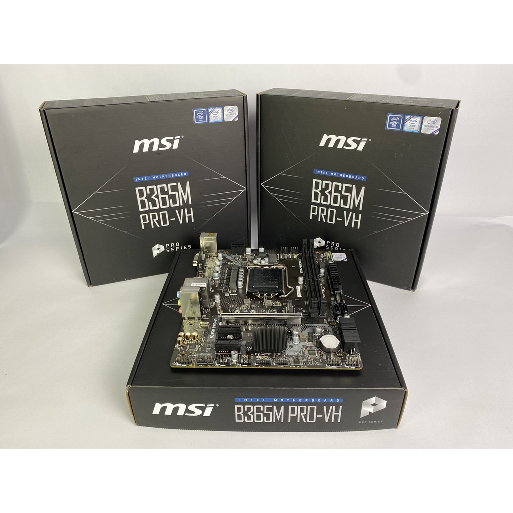 Mainboard MSI B365M Pro VH chính hãng chất lượng giá rẻ bảo hành 36 tháng