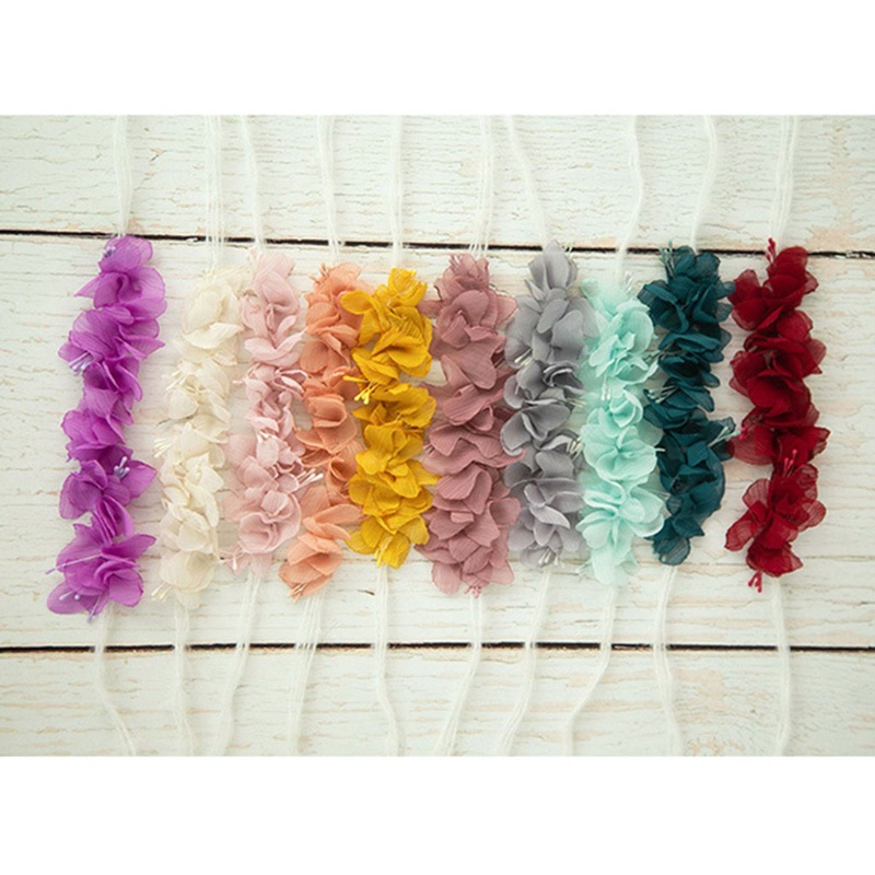 Băng Đô Hoa Xinh Xắn Dùng Làm Đạo Cụ Chụp Ảnh Cho Bé Gái