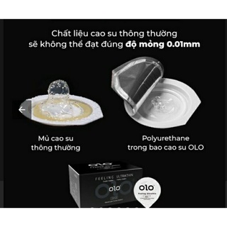 Bao cao su OLO 001 siêu mỏng ( 10c/ hộp)