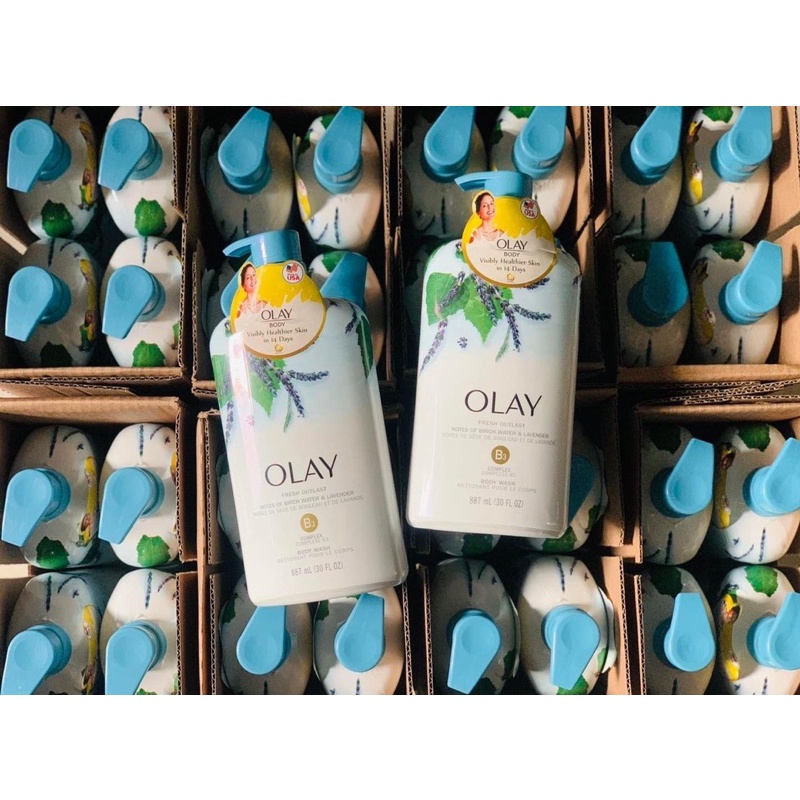 &lt;CHÍNH HÃNG&gt; Sữa tắm Olay Fresh Outlast 887ml