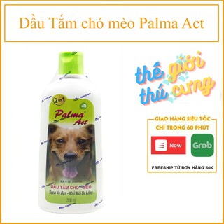 Dầu Tắm chó mèo Palma Act (- 102) sữa tắm thú cưng sạch ve rận khử mùi da lông