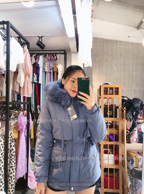 Áo phao lót lông rút eo ( KÈM VIDEO ẢNH THẬT CỦA SHOP ) | BigBuy360 - bigbuy360.vn