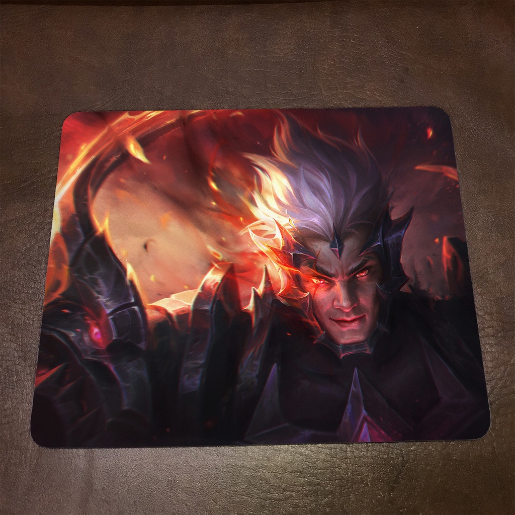 Lót chuột máy tính League of Legends YASUO - Mẫu 3 Mousepad cao su êm ái, nhận in theo yêu cầu