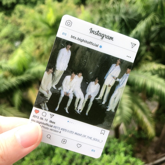 Card BTS Instagram ảnh ALBUM MOTS 7