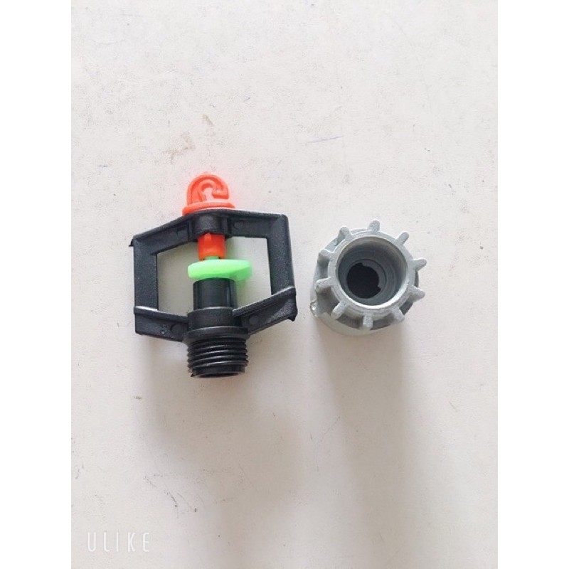 Béc Phun Mưa,  Làm Mát Mái Tôn Nhà xưởng Béc Tưới Cây nông nghiệp , béc xoay 360 độ