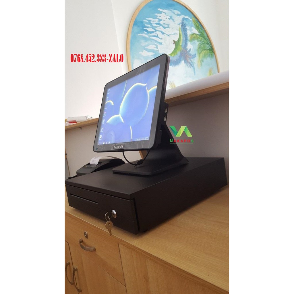 BỘ MÁY THU NGÂN CẢM ỨNG -MÁY POS NAKA 2700 | BigBuy360 - bigbuy360.vn