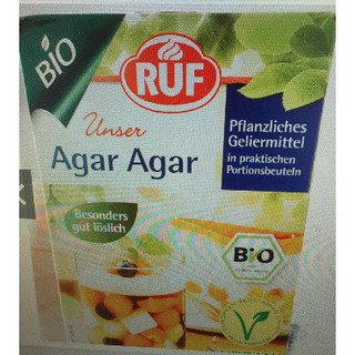 [Mon's organic] Bột Agar (Rau Câu) Hữu Cơ RUF
