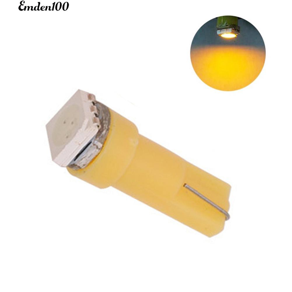 Set 10 bóng đèn Led T5 5050 1Smd 12V 0.5W cho bảng đồng hồ xe hơi