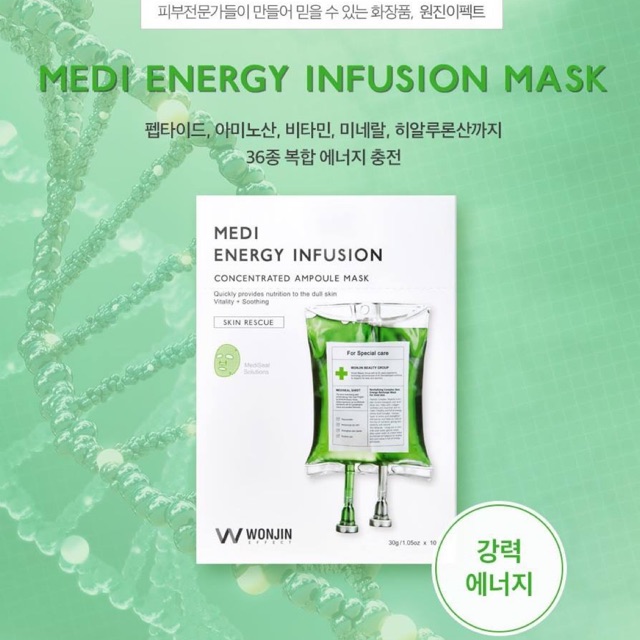 MẶT NẠ WONJIN EFFECT MEDI ENERGY INFUSION MASK