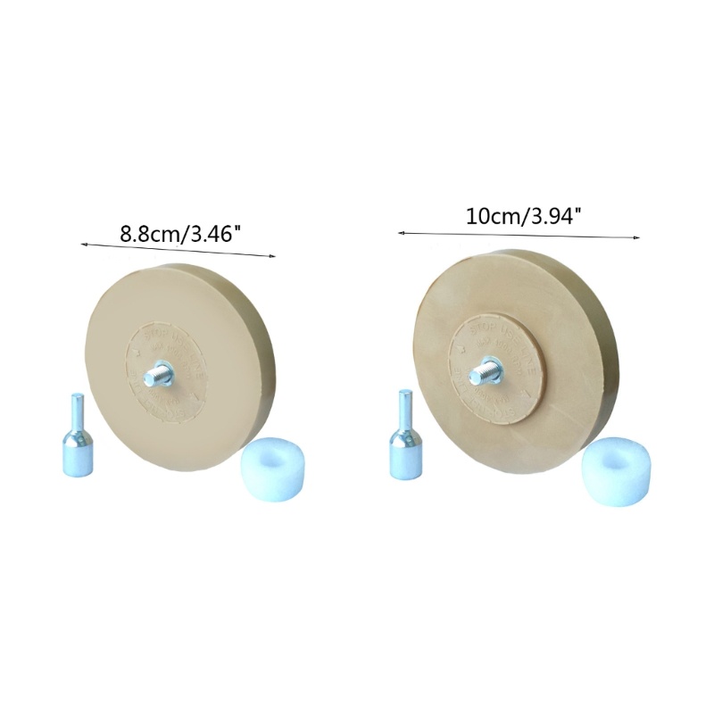 Bánh Xe Cao Su Tẩy Keo Dán Vinyl Sửa Chữa Tự Động Thông Dụng