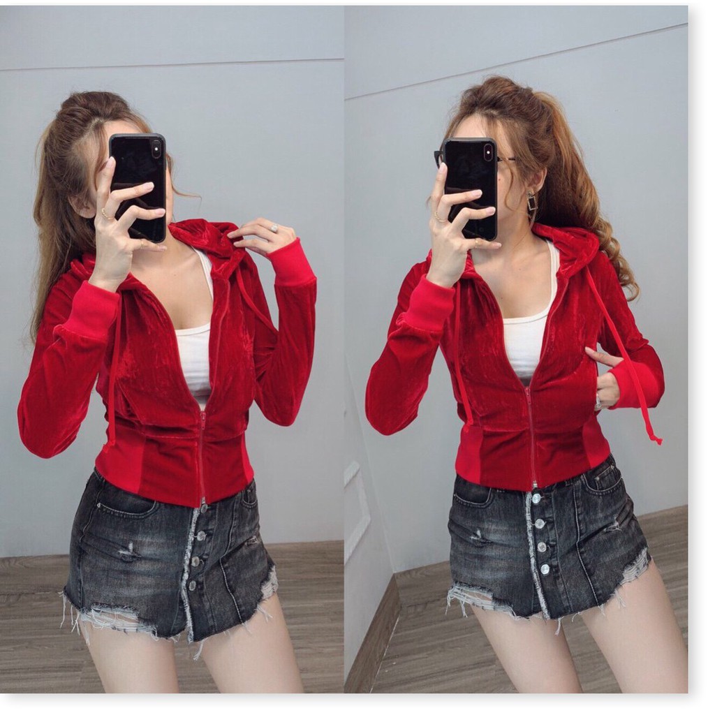 (HÌNH MẪU CHỤP THẬT ) ÁO KHOÁC NHUNG FORM LỬNG VẢI NHẬP CỰC HOT TẠI LANA OASAKA