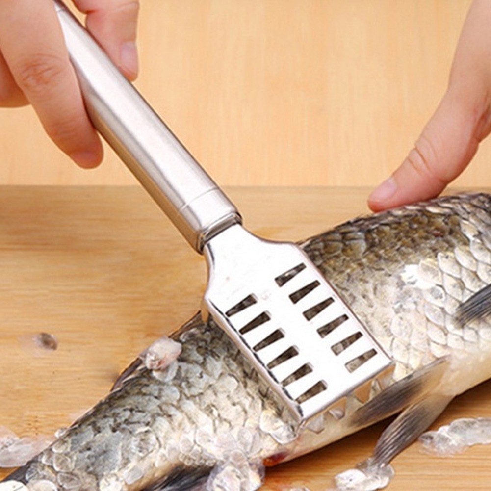 Dụng Cụ Đánh Vảy Cá Bằng Thép Không Gỉ Tiện Lợi