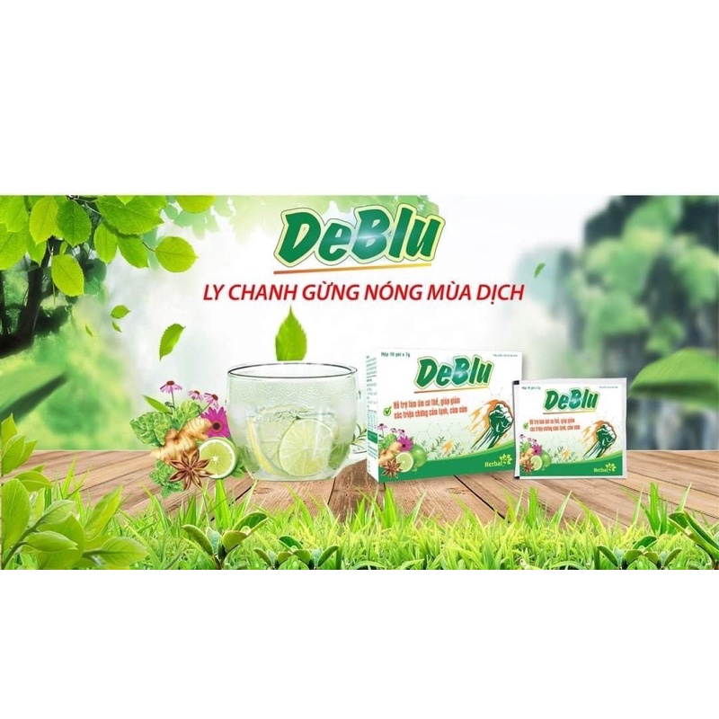 Trà chanh gừng DeBlu hộp 10gói | BigBuy360 - bigbuy360.vn