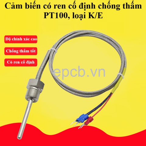 Cảm biến nhiệt độ ren cố định