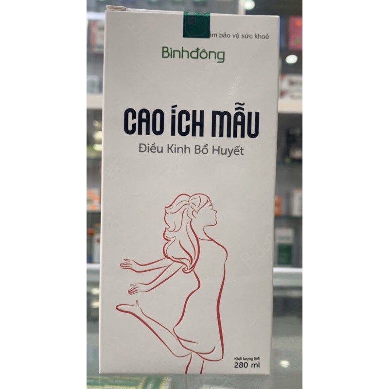 Cao Ích Mẫu Bình Đông - 280ml - điều kinh bổ huyết